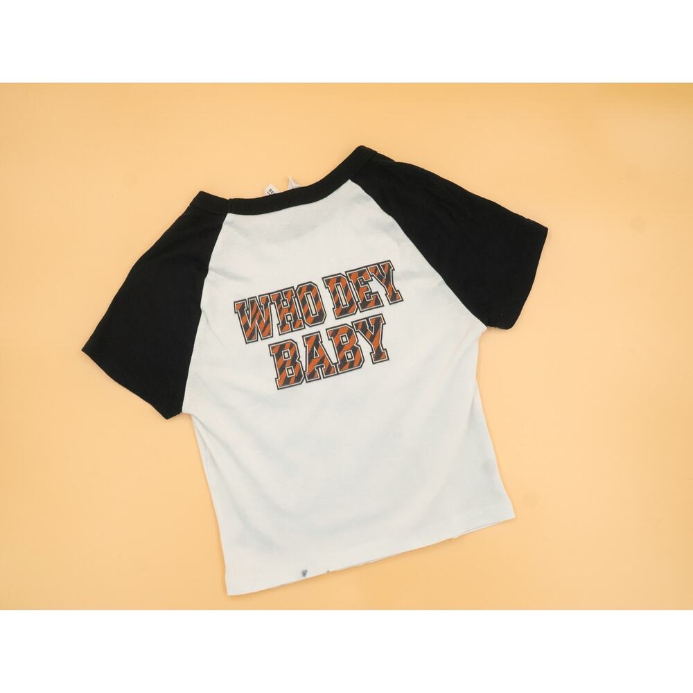 Women’s Cincinnati Bengals Football Crop Tee
 Bella + Canvas - Picture 5 of 5